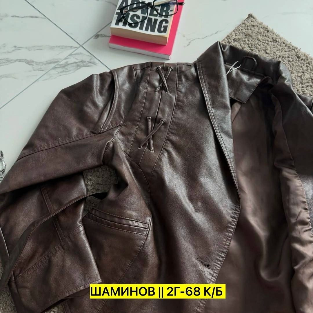 женская кожаная куртка,кожаная куртка,куртка стильная,косуха куртка кожаная демисезонная оверсайз ambi_wear,куртка эко-кожа