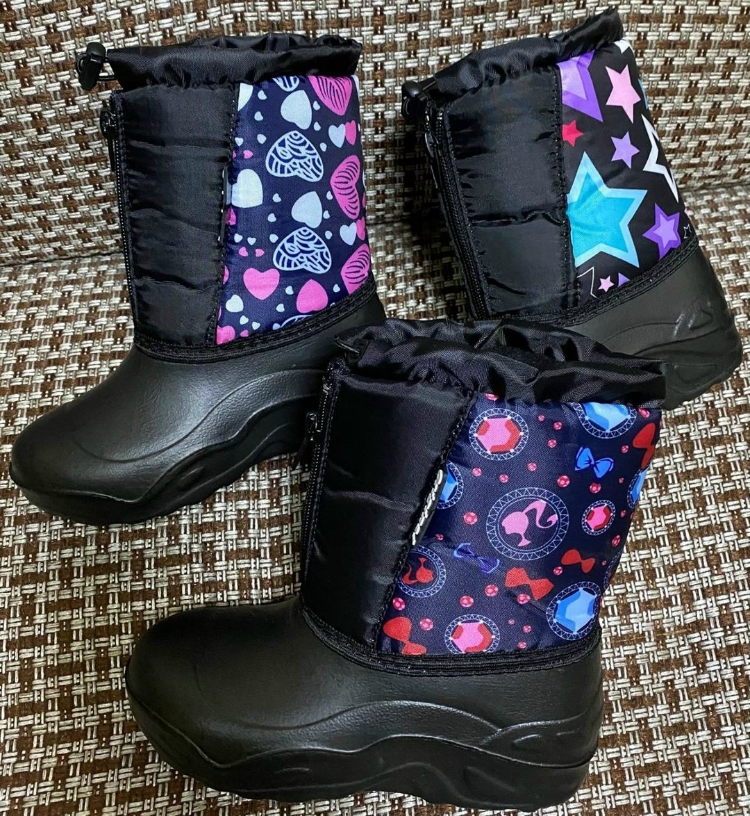 сапоги детские,сапожки,дарина сапоги детские зимние на липучке,сноубутсы для девочек,дутики детские