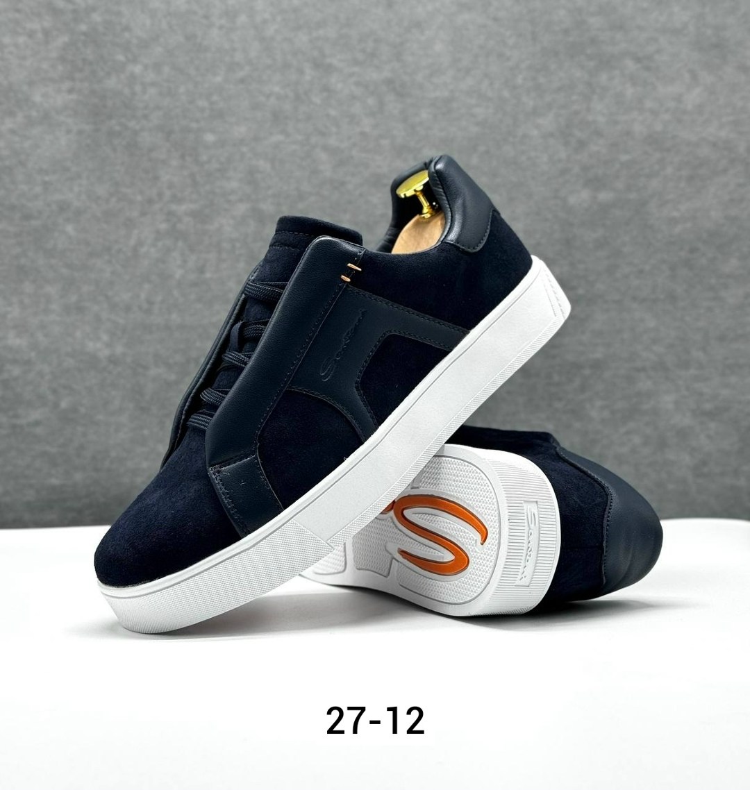 мужские кеды,,кеды мужские santoni,мужская ,кеды для мужчин замш