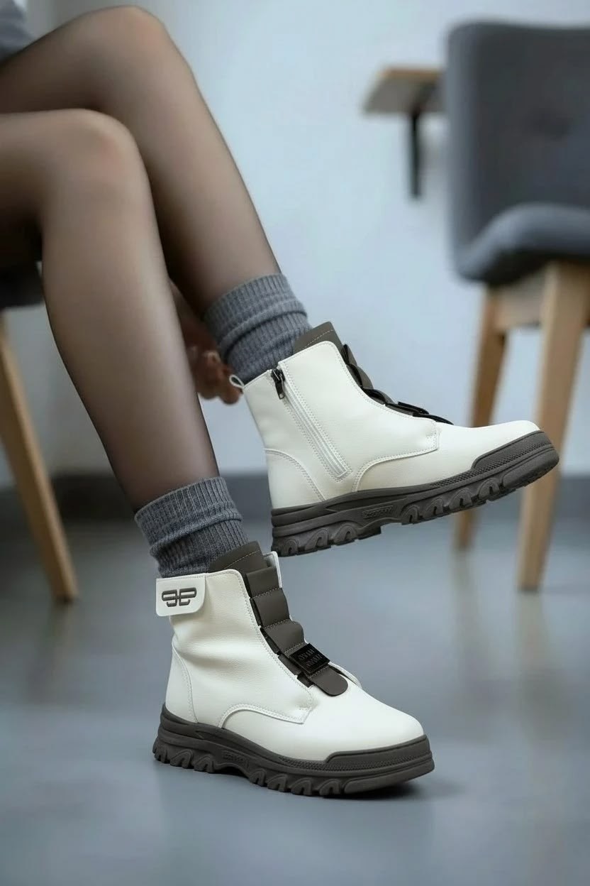 ,женские ботинки,женская ,модные полусапожки,ботинки бежевые