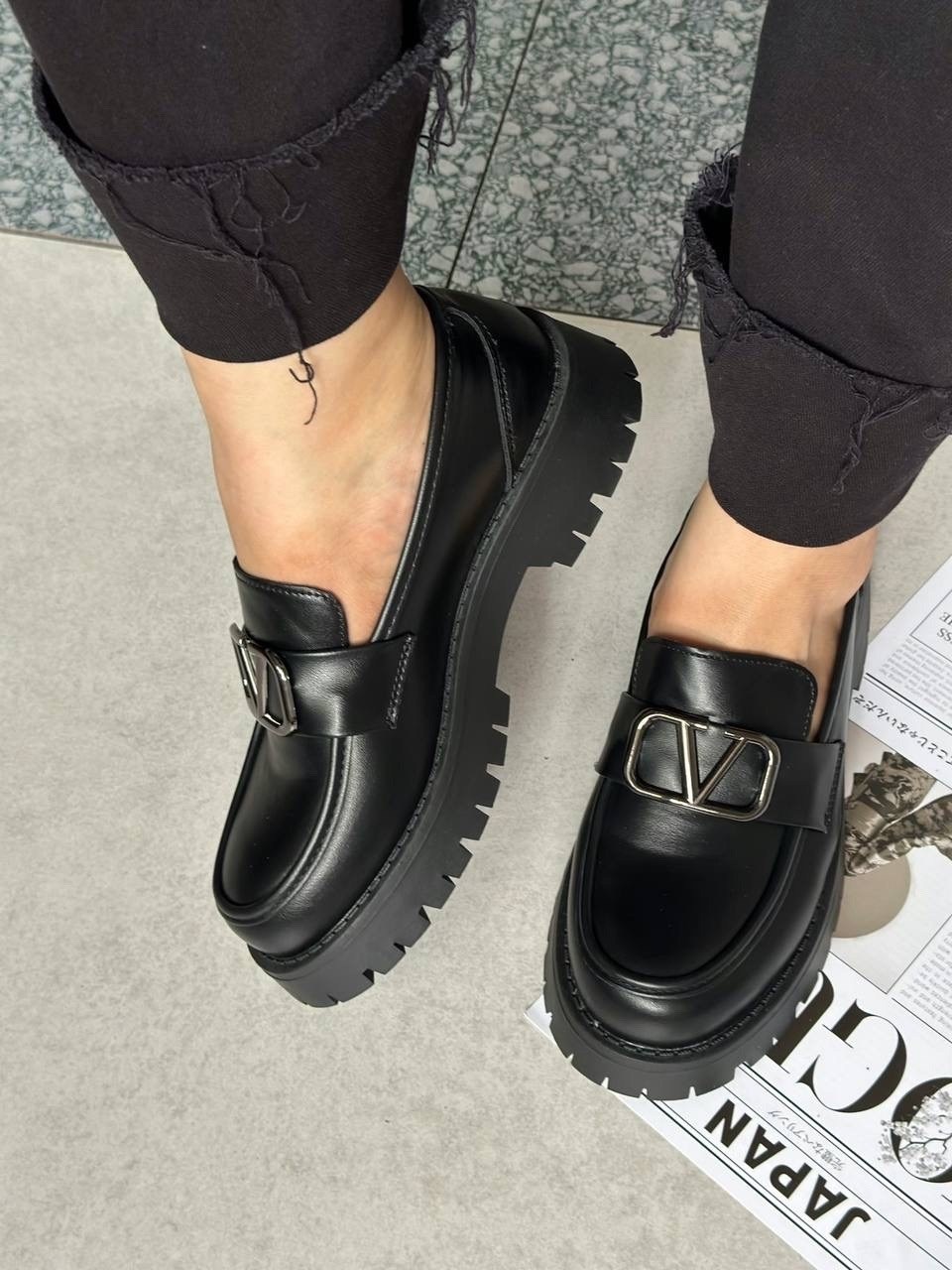 ,лоферы женские,лоферы женские на платформе,туфли лоферы на платформе dino nalbat, лоферы женские