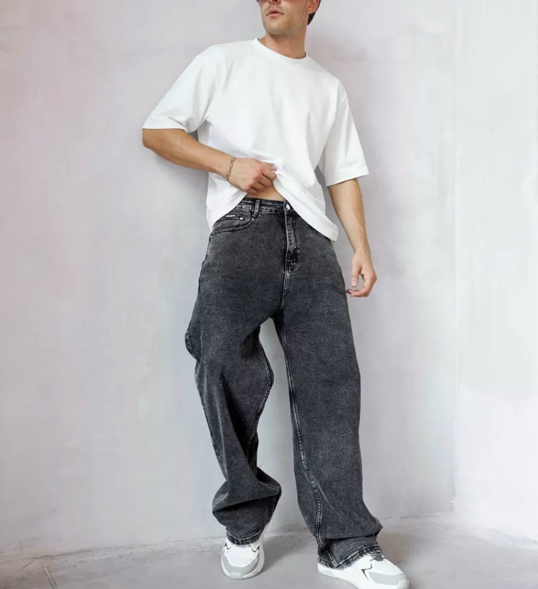 джинсы трубы широкие y2k прямые оверсайз серые багги,джинсы трубы широкие y2k прямые оверсайз темно-серые багги,джинсы трубы широкие,джинсы мужские широкие,серый меланж джинсы трубы багги широкие прям