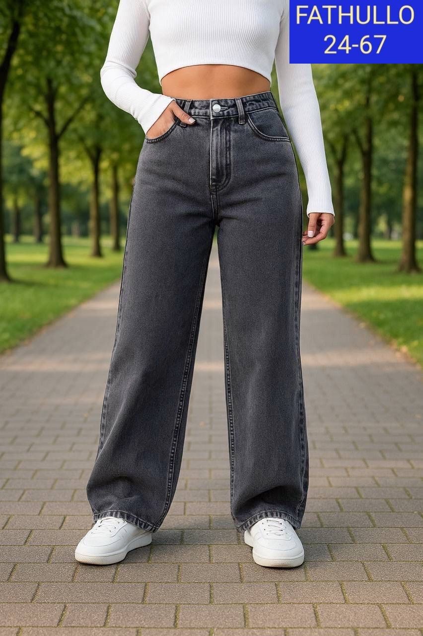 джинсы женские широкие,джинсы широкие,женские джинсы,джинсы клеш широкие с высокой посадкой,джинсы брюки