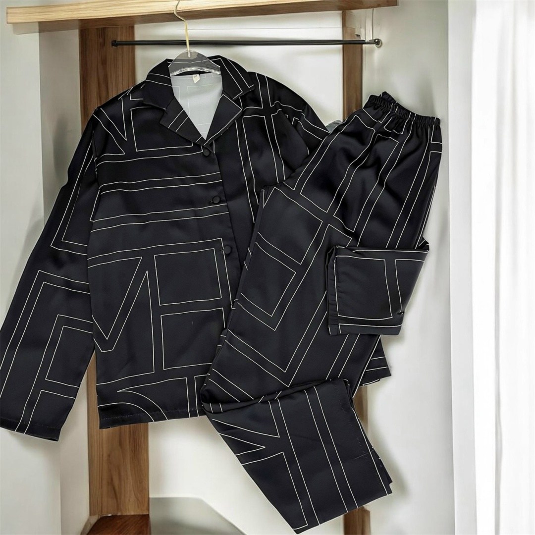 женская пижама с брюками,женская пижама,пижама женская sensis evita рубашка и брюки черный,пижама женская с брюками и рубашкой,женский костюм с брюками