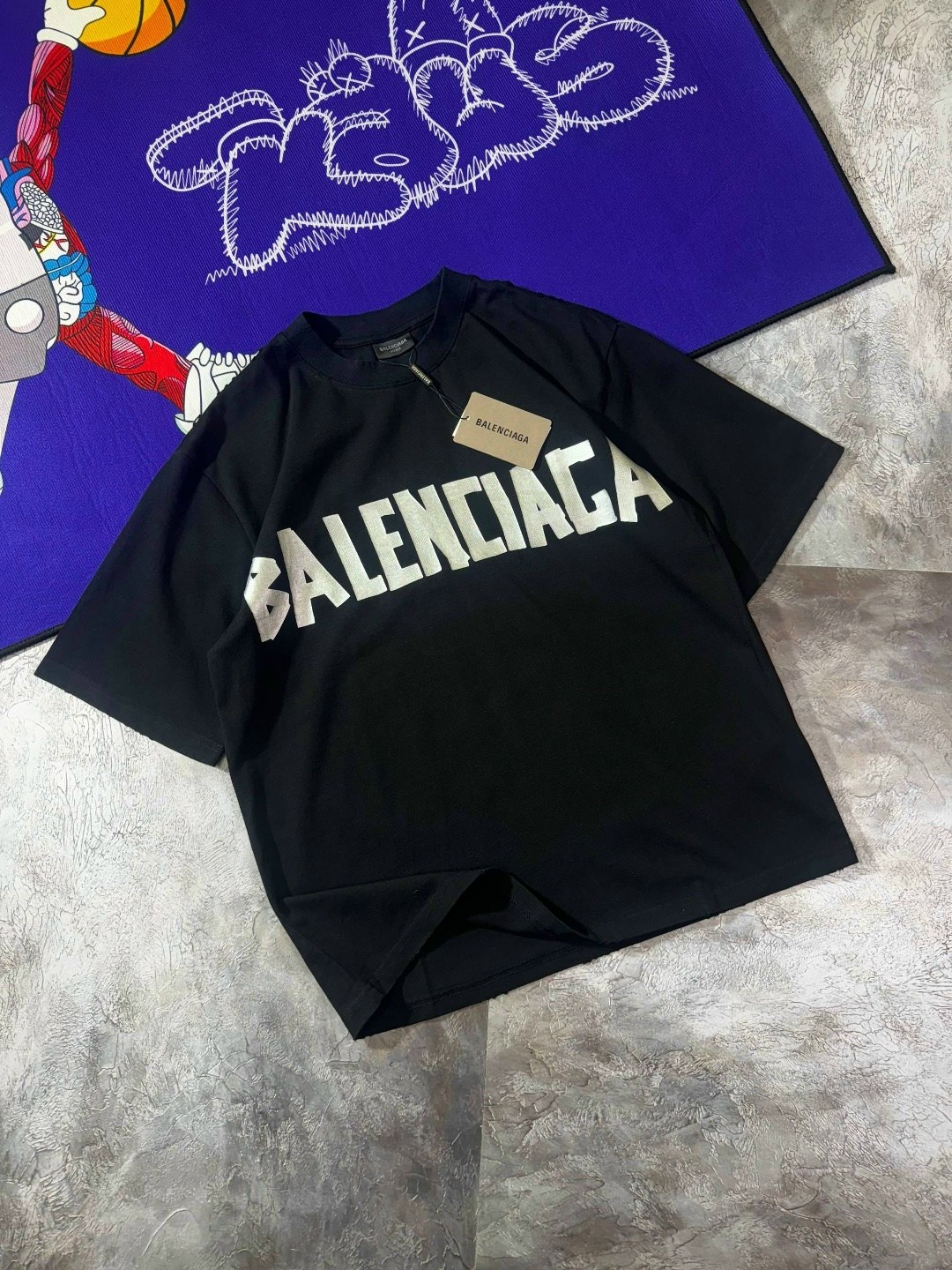 футболка balenciaga,футболки для мужчин,баленсиага кристобаль,футболки мужские