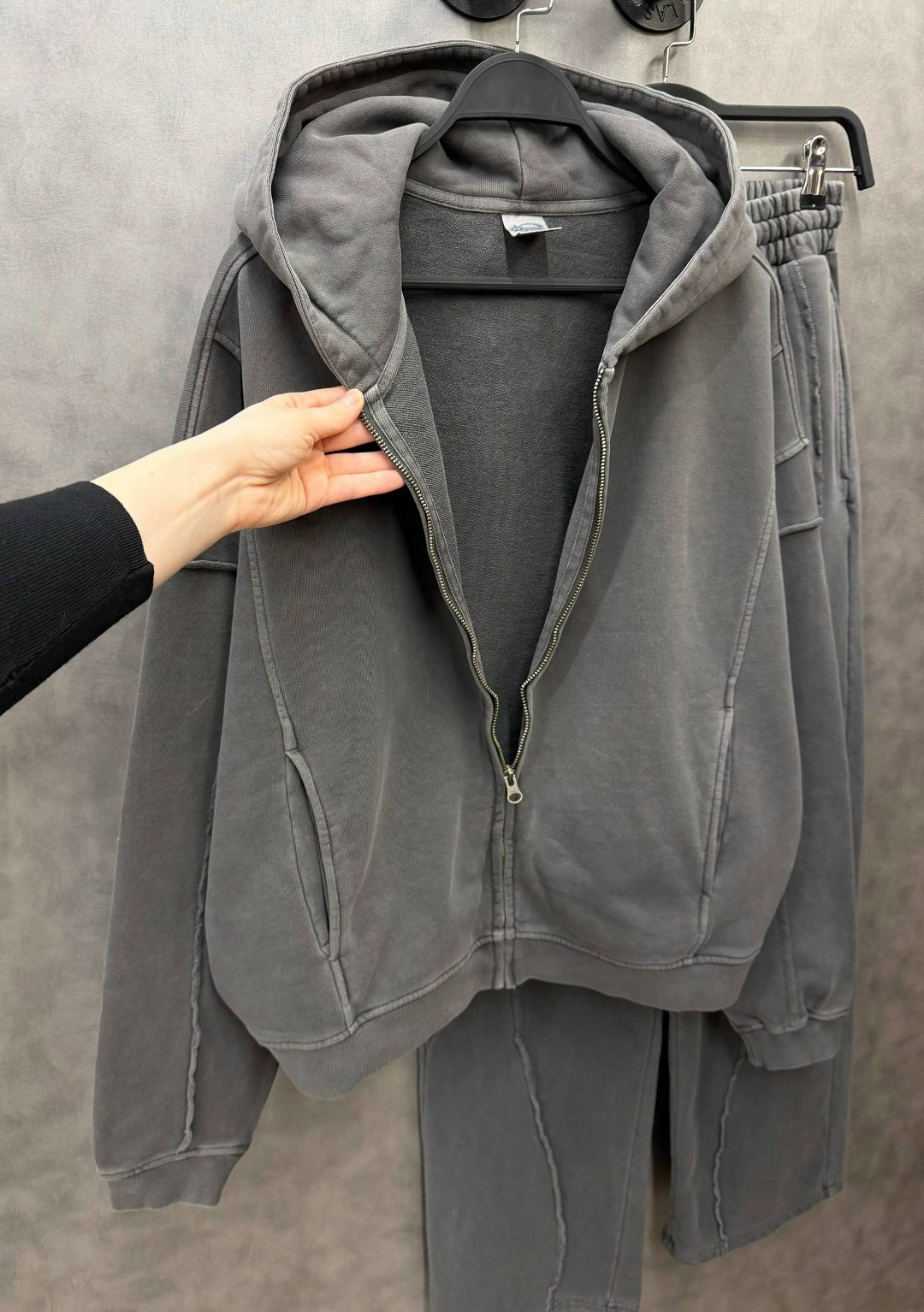 толстовка,женское толстовка,спортивные костюм,толстовка с капюшоном warm glare grey,толстовка с капюшоном