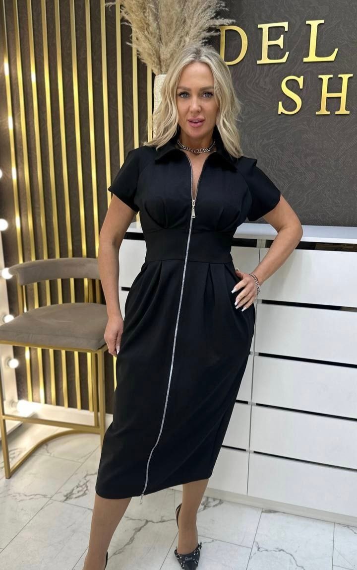 платье женская,стильное платье,платье,платье черное,платье миди