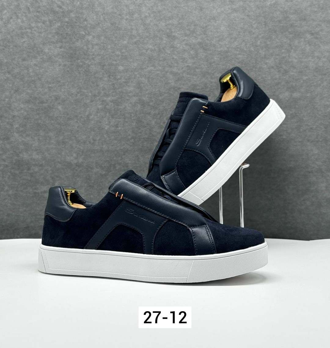 мужские кеды,,кеды мужские santoni,мужская ,кеды для мужчин замш