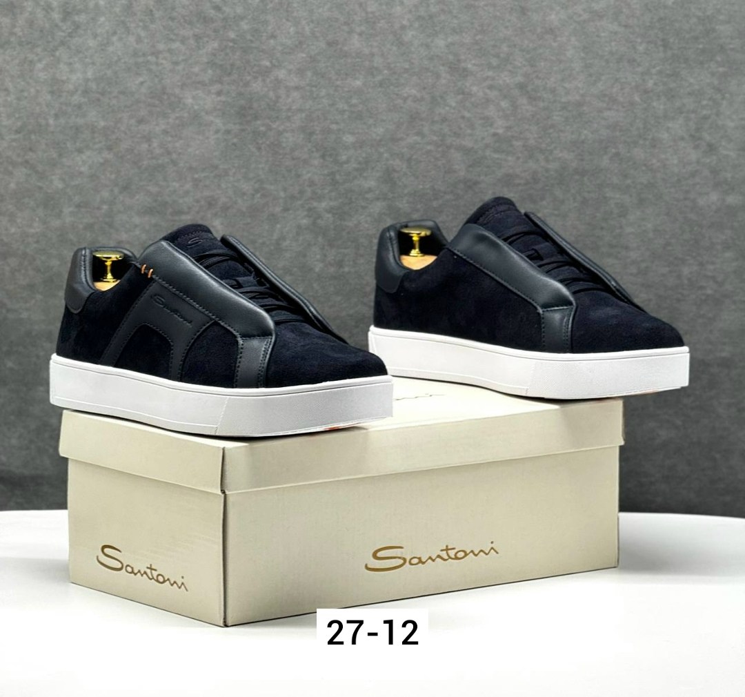 мужские кеды,,кеды мужские santoni,мужская ,кеды для мужчин замш