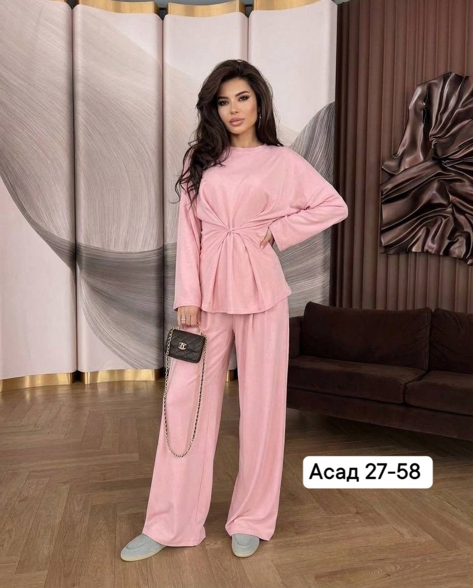 костюм женский,брючный костюм,костюм молочный,костюм с брюками,трикотажный костюм