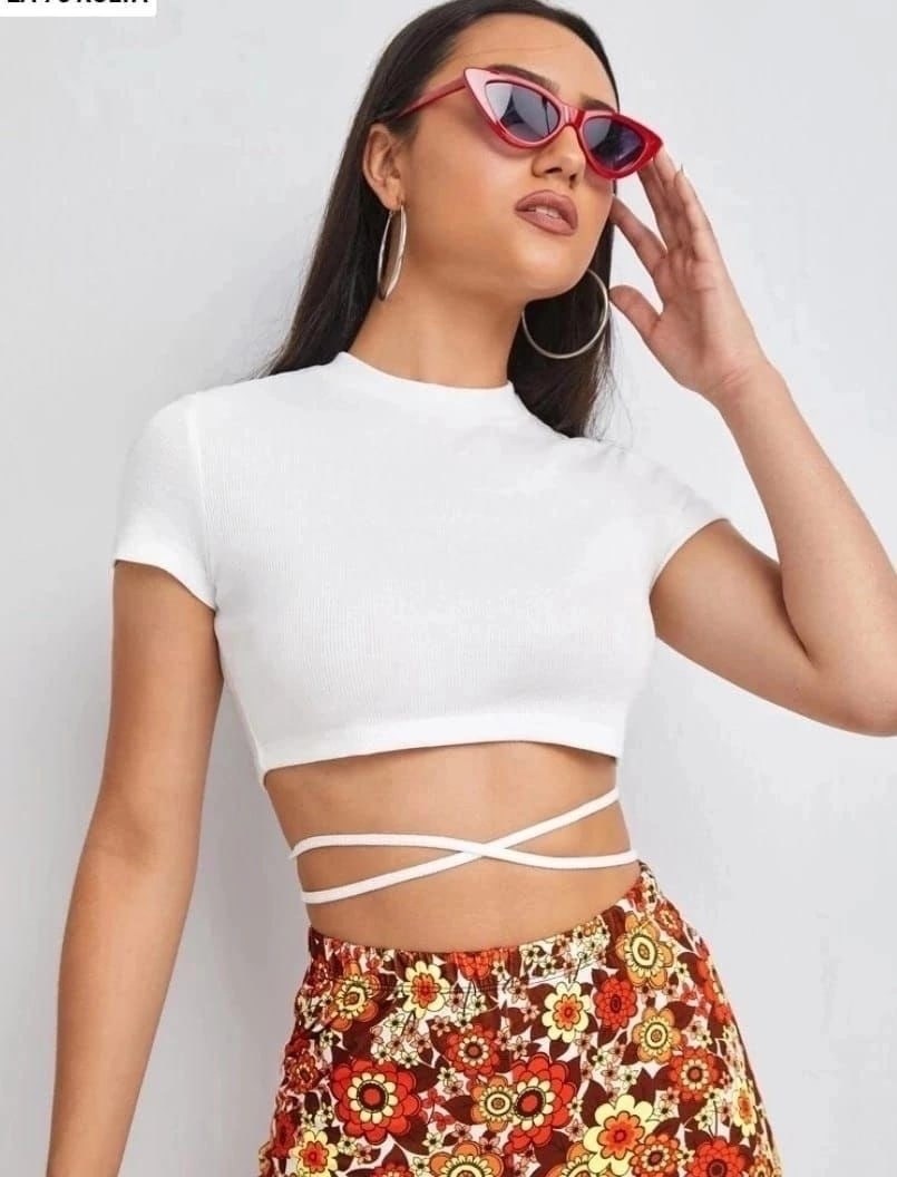 кроп топ,кроп топ женский,топ женский белый,топы и майки,топ женский