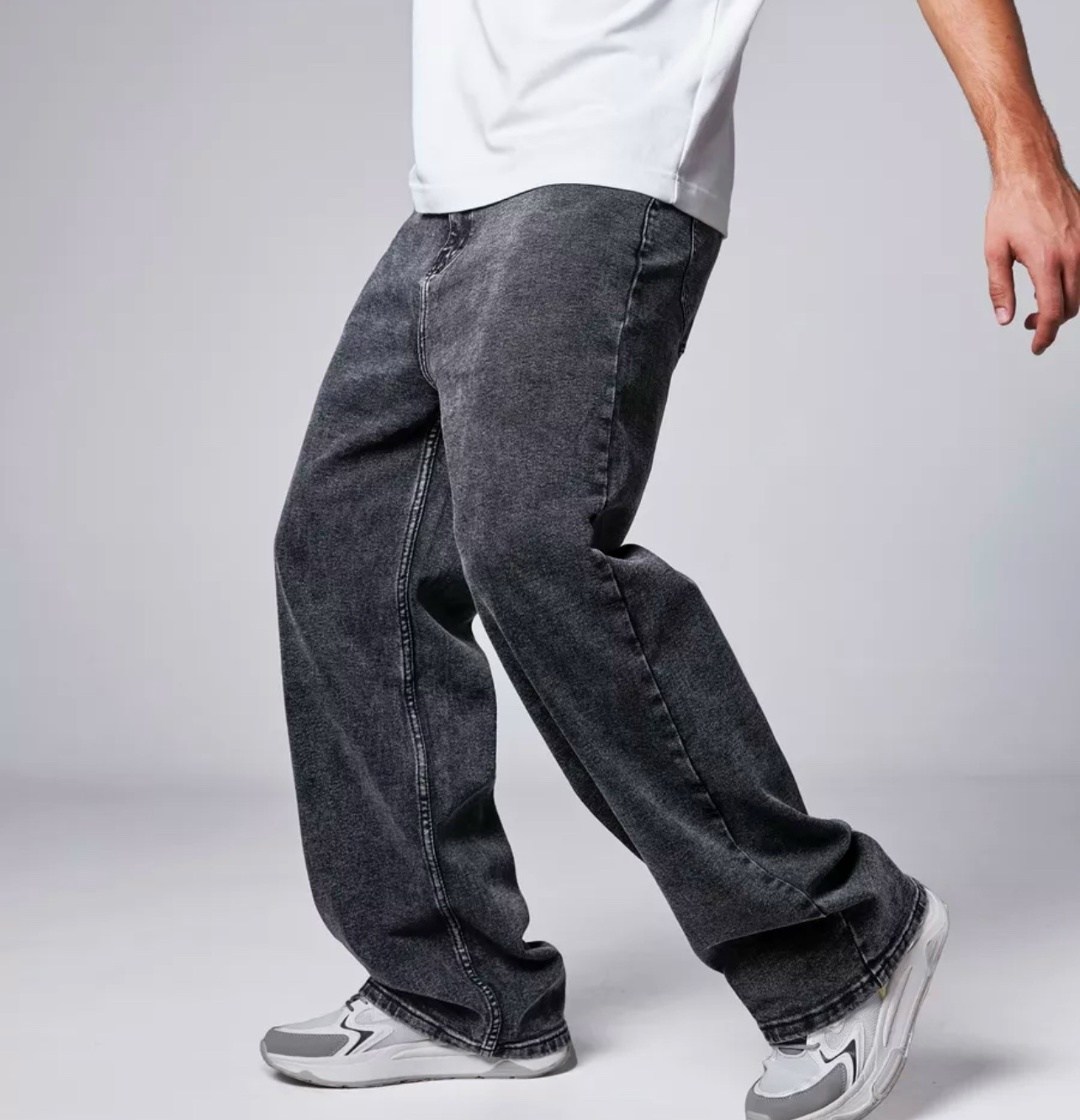 джинсы трубы широкие y2k прямые оверсайз серые багги,джинсы трубы широкие y2k прямые оверсайз темно-серые багги,джинсы трубы широкие,джинсы мужские широкие,серый меланж джинсы трубы багги широкие прям