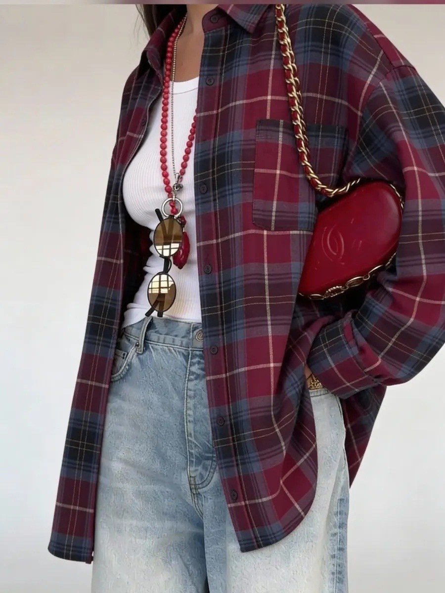 рубашка женская оверсайз в клетку,оверсайз рубашка в клетку,рубашка женская в клетку,рубашка в клетку,рубашка в клетку оверсайз y2k