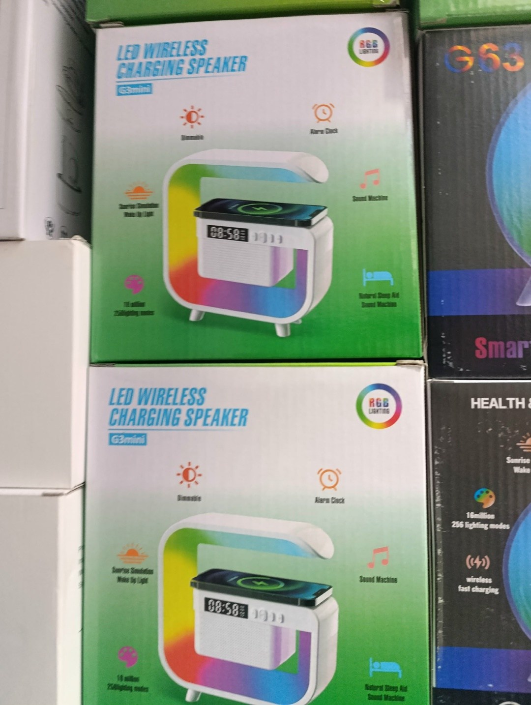 смарт колонка/умная лампа- ночник с беспроводной зарядкой/часы электронные,ночник колонка с беспроводной зарядкой,блютуз колонка ночник с беспроводной зарядкой и подсветкой,блютуз колонка ночник с бес