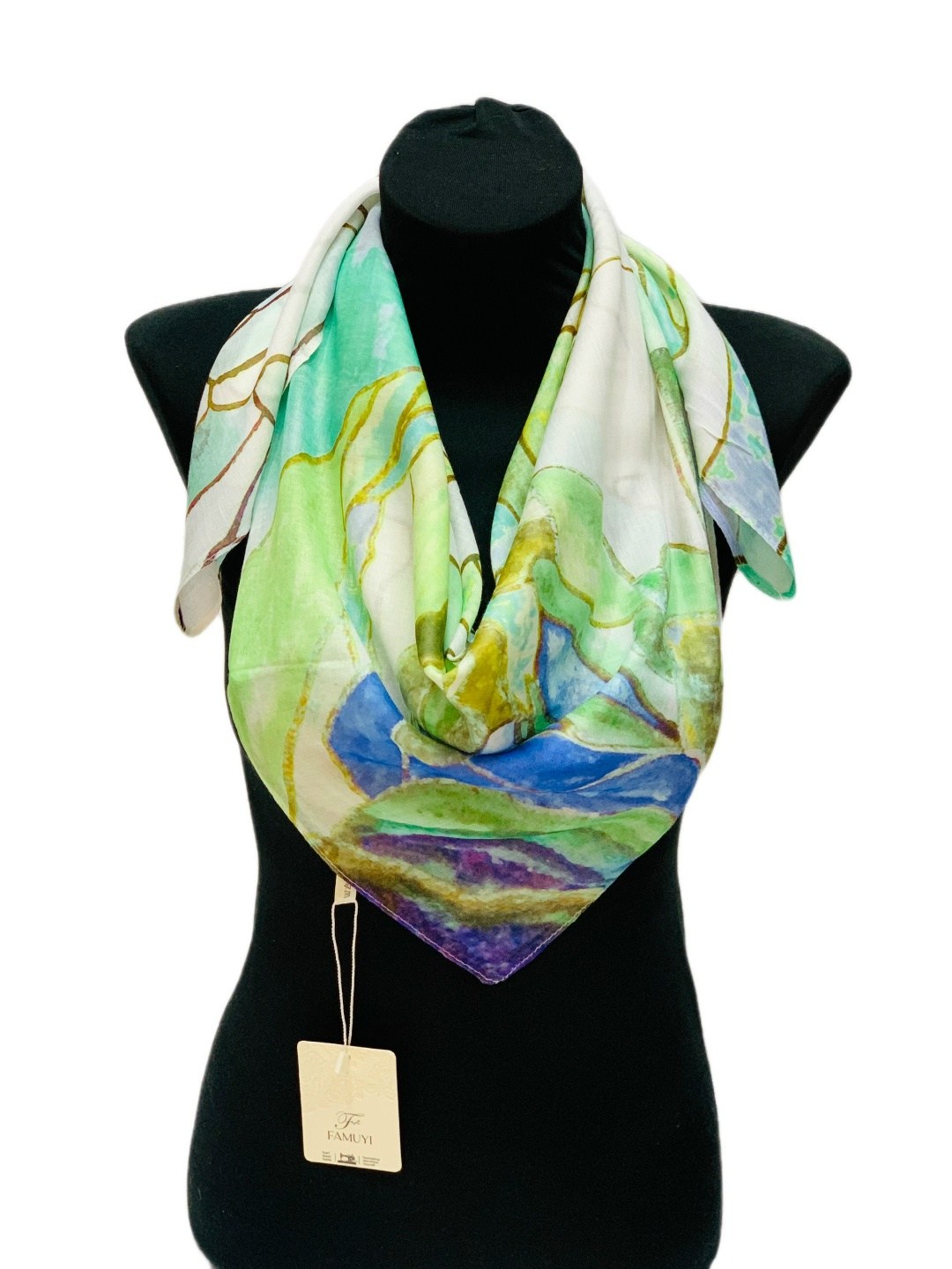 шелковый платок,платки женские,платок палантин,шелковый платок женский,платок лаура биаджотти