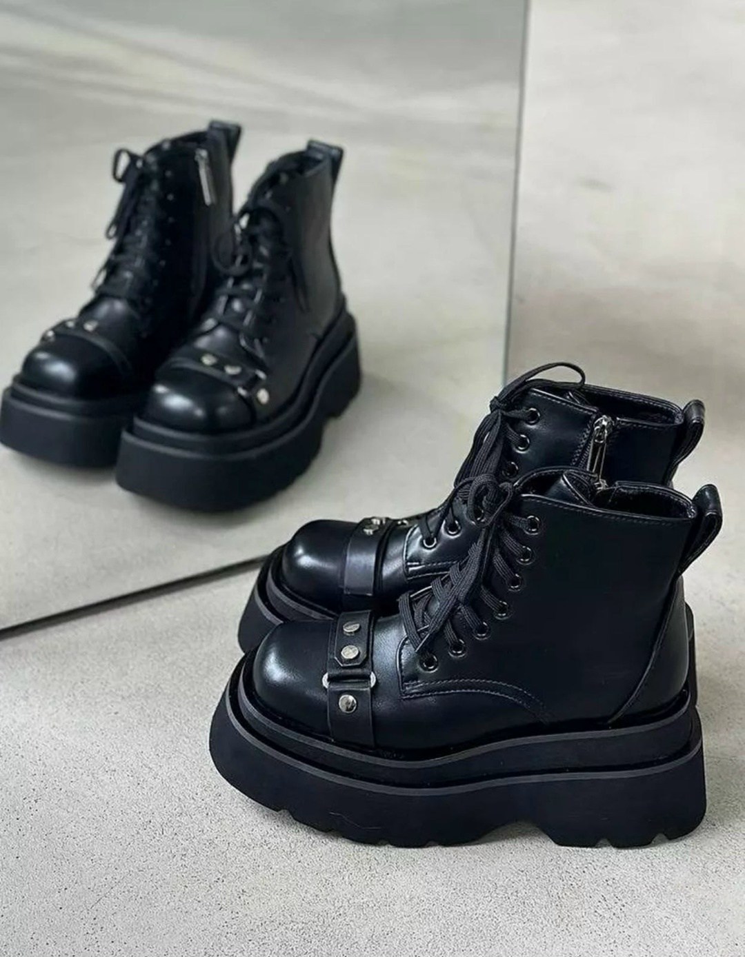 ботинки трендовые демисезонные miss me,,ботинки,ботинки женские,ботинки на платформе