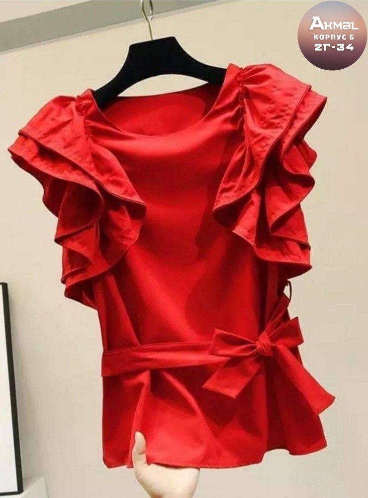 блузка с оборками,женская блуза,блузка с рюшей,стильная блуза,женская блузка