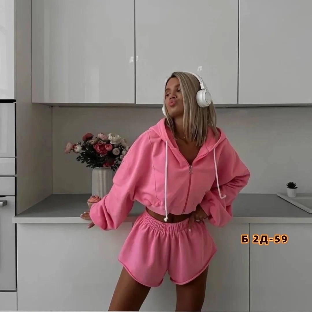 спортивные костюмы женские,укороченное зип худи,розовый спортивный костюм,спортивный костюм,спортивная одежда для женщин