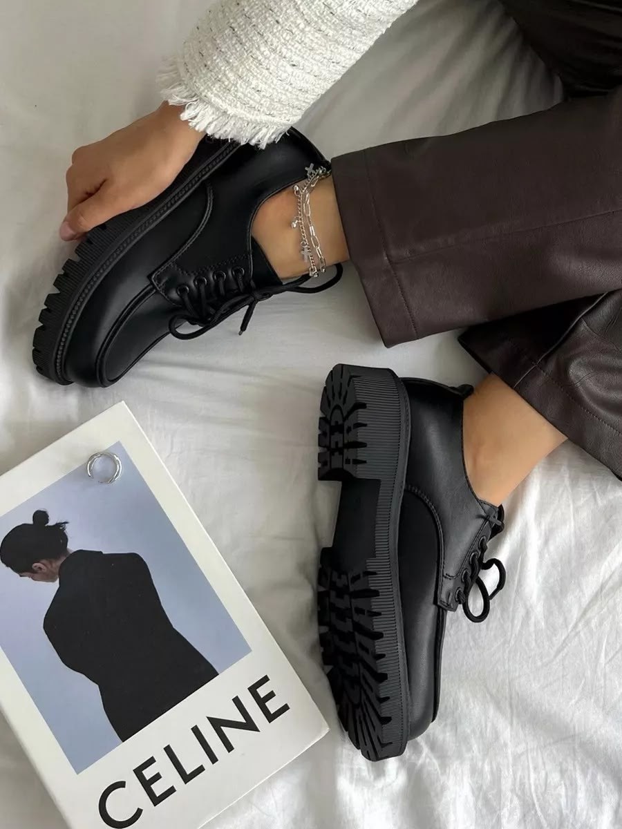 ,лоферы женские на шнурках, повседневные,обуви,лоферы на шнурках