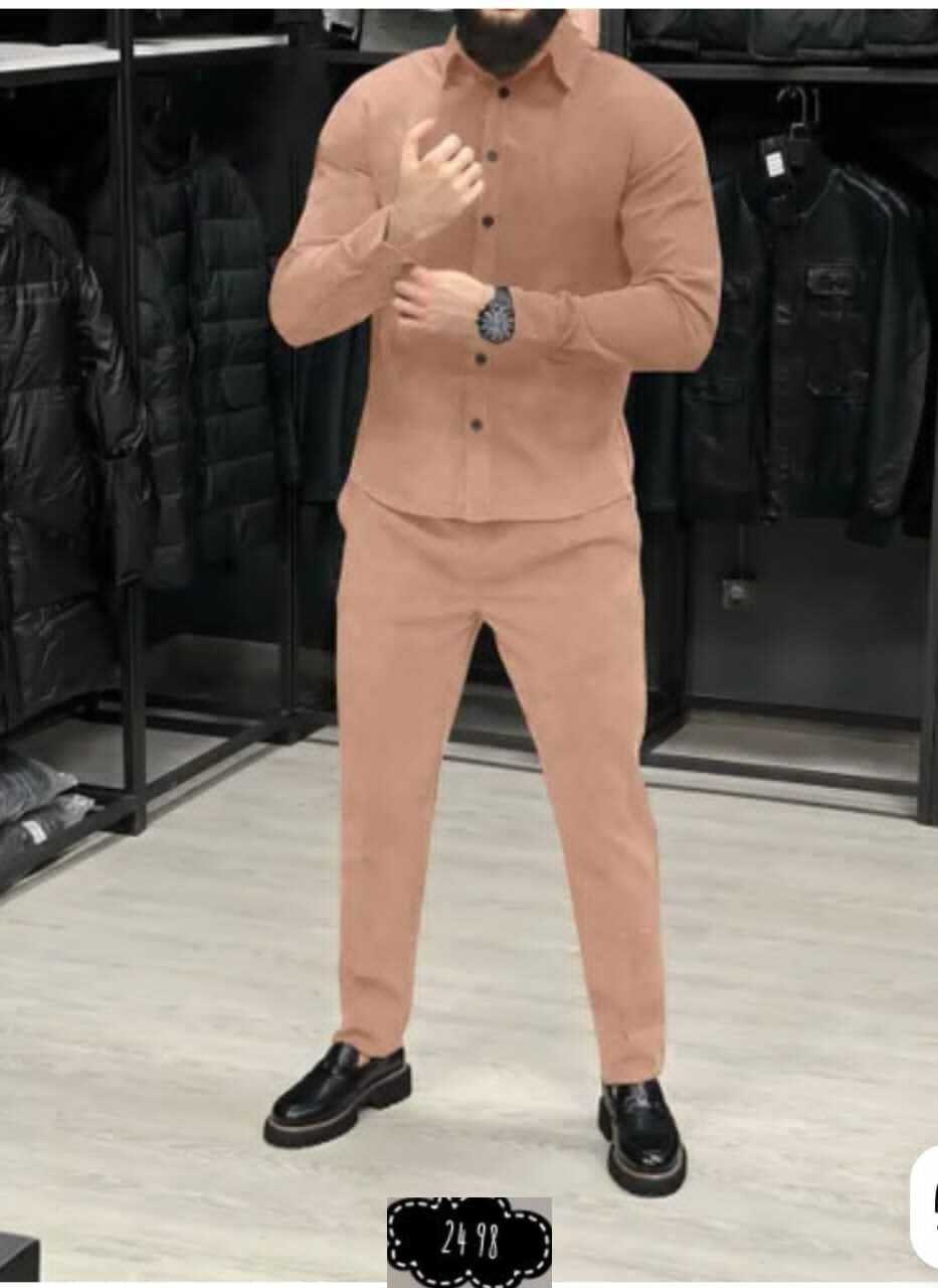 костюм двойка мужской,костюм двойка для мужчин вельвет,мужская мода,костюм вельветовый с рубашкой и брюками zakiya shop,мужской вельветовый костюм