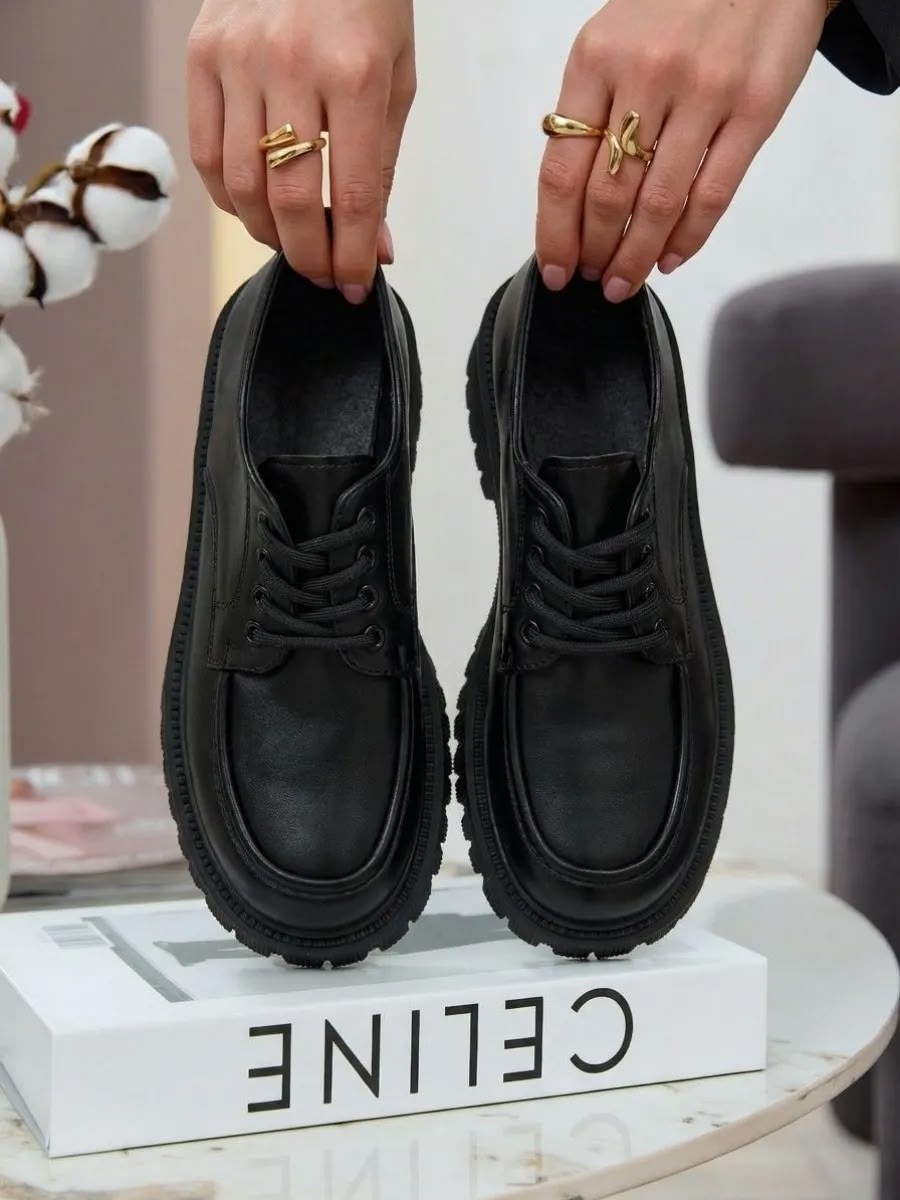 ,лоферы женские на шнурках, повседневные,обуви,лоферы на шнурках