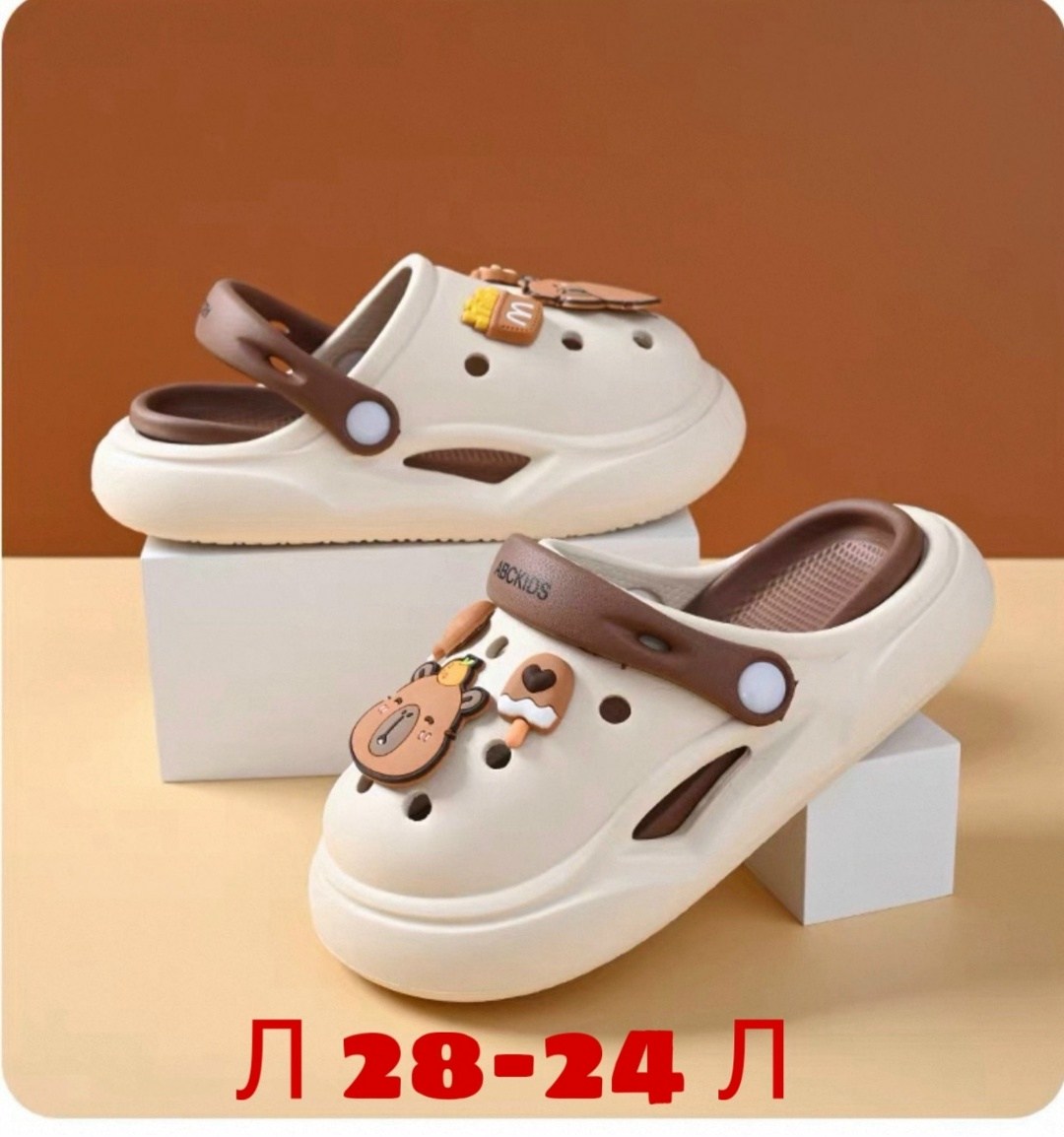 сандали кроксы с джибитсами,летние тапочки для детей,кроксы сабо детские,кроксы с джибитсами,тапочки милые