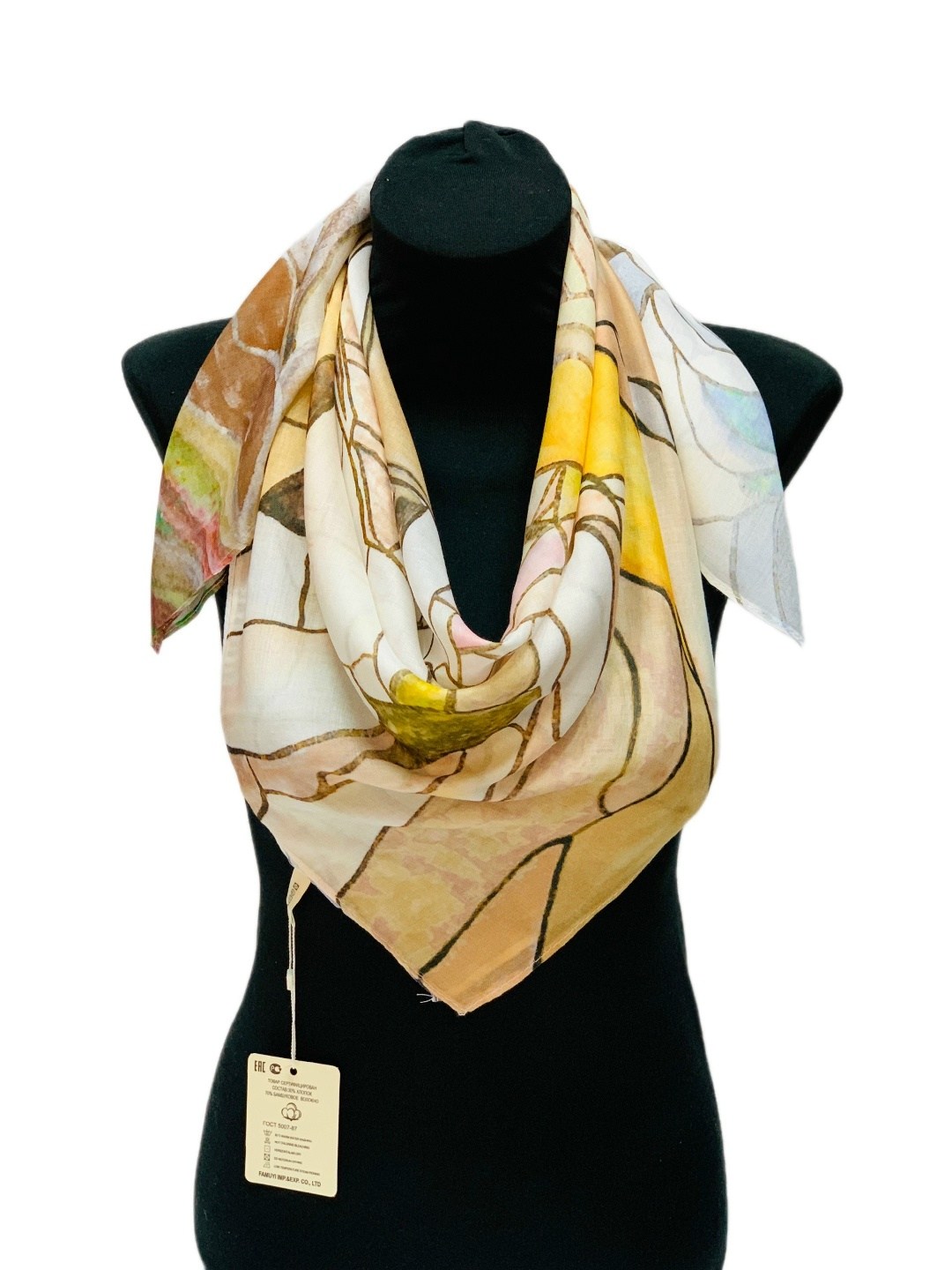 шелковый платок,платки женские,платок палантин,шелковый платок женский,платок лаура биаджотти