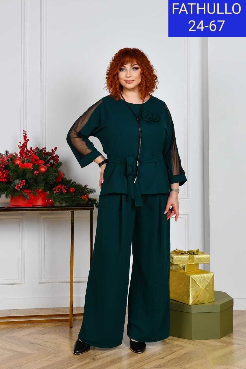 нарядные брючные костюмы больших размеров для женщин стильные,женские костюмы больших размеров,брючный костюм больших размеров,брючный костюм вечерний большого размера для полных женщин,костюм нарядны