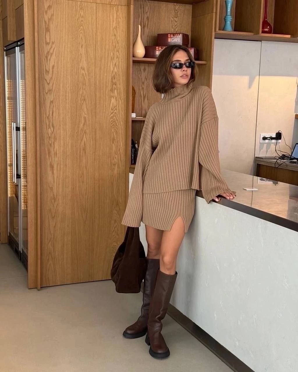 стильные костюмы,костюм двойка кашемир,женские костюмы,вязаные костюмы,вязаный женский свитер