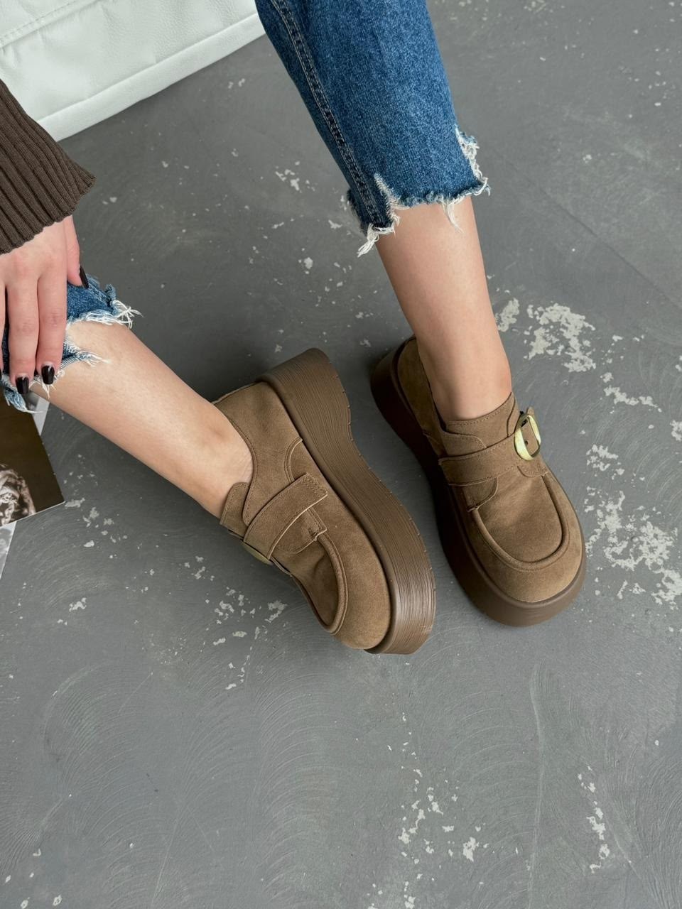 лоферы замш,,лоферы женские, женская,модные лоферы