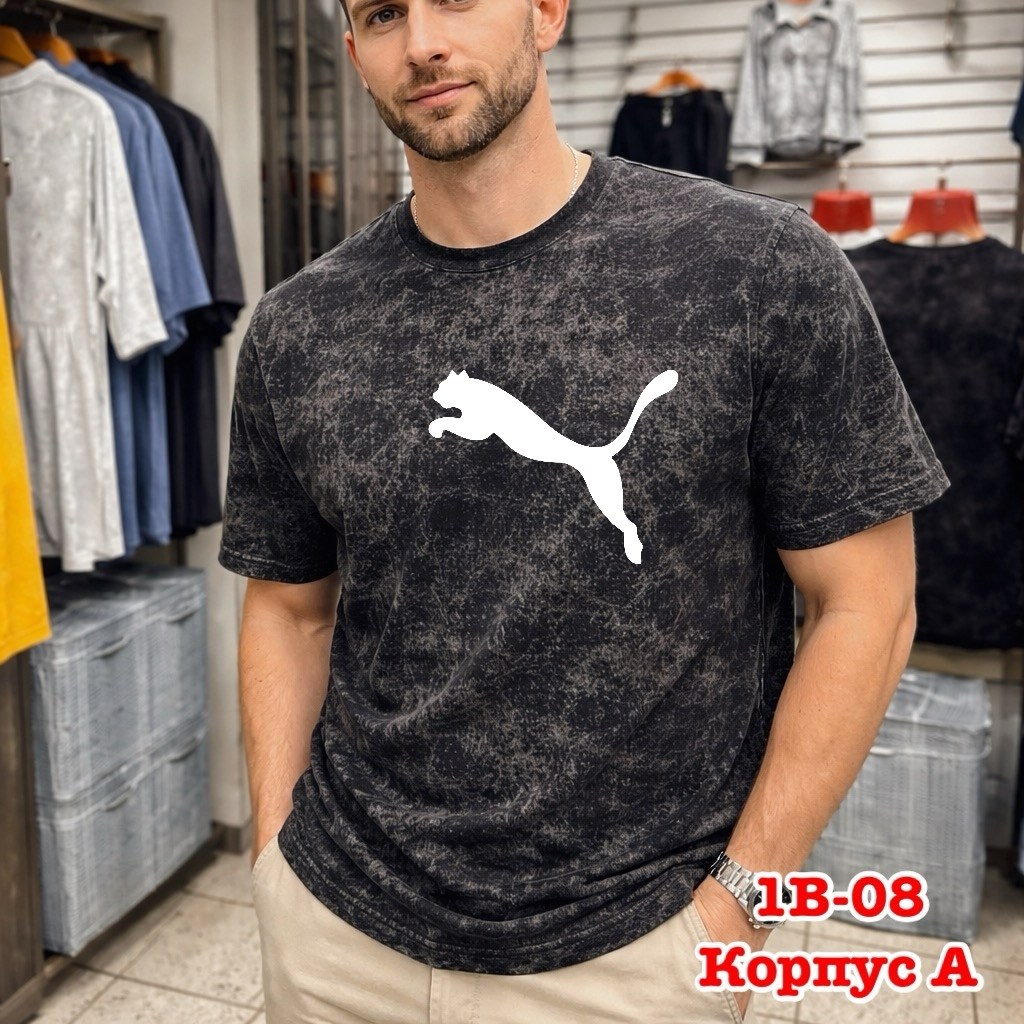 футболка мужская puma,мужская футболка,футболки для мужчин,мужская мода,футболка