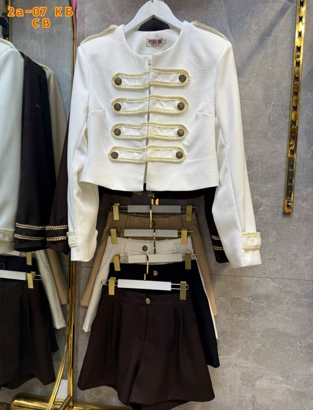 гусарский пиджак,женский белый жакет с воротником-стойкой ralph lauren,сценические костюмы,куртка