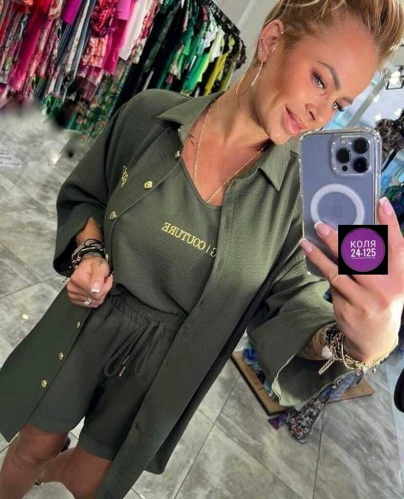 женский костюм с шортами,костюм женский тройка,костюм женский с шортами и рубашкой,костюм двойка женский летний,костюм тройка с шортами женский