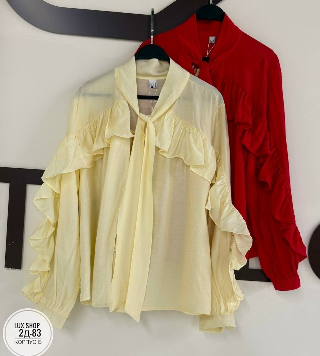 блузка с оборками,блузка с воланами легкая,женская блузка,нарядная блузка,женская блуза