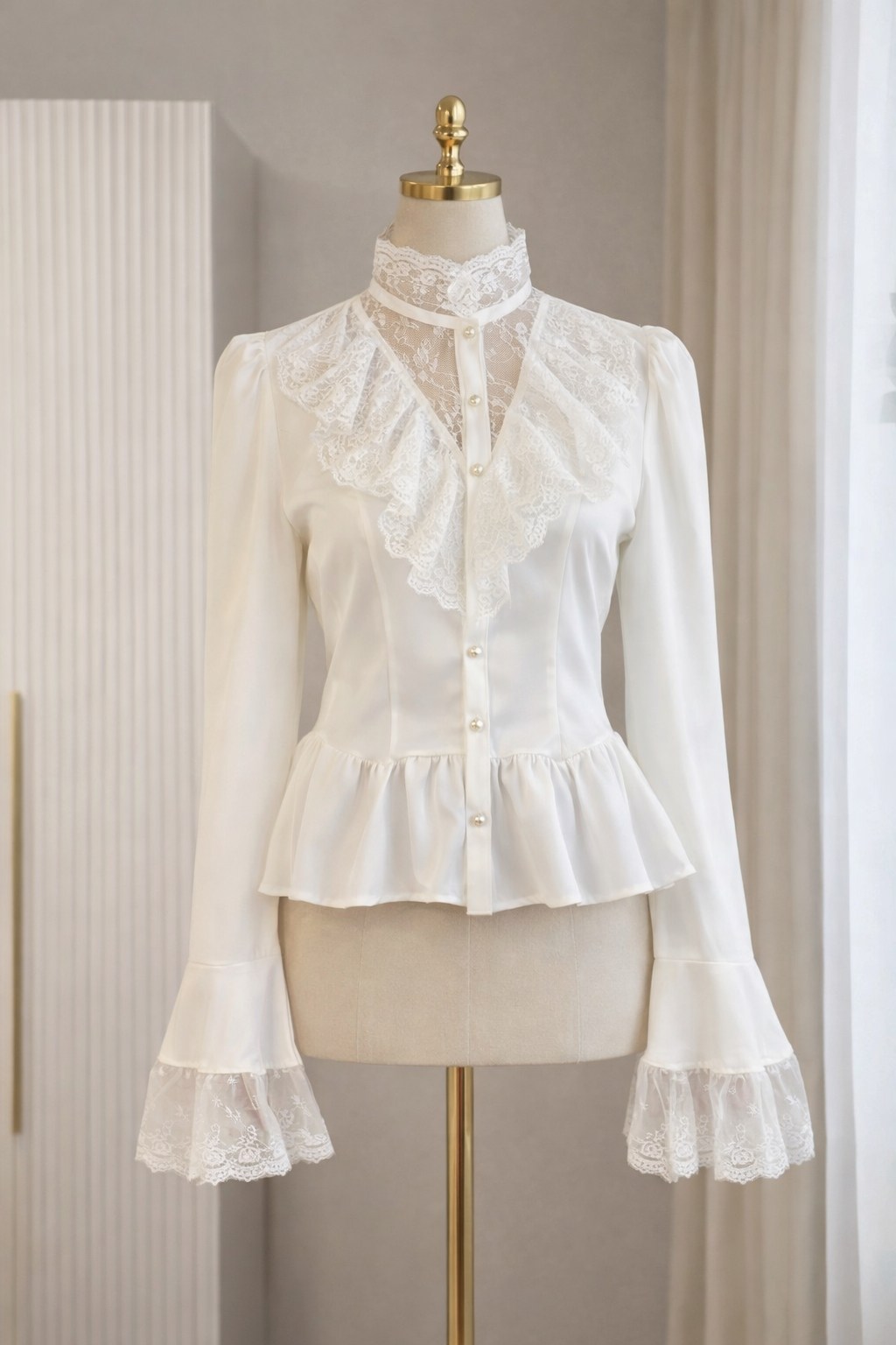 блузка в викторианском стиле,белая блузка в викторианском стиле,готическая блузка,блузка жабо викторианский стиль,женская блузка в викторианском стиле