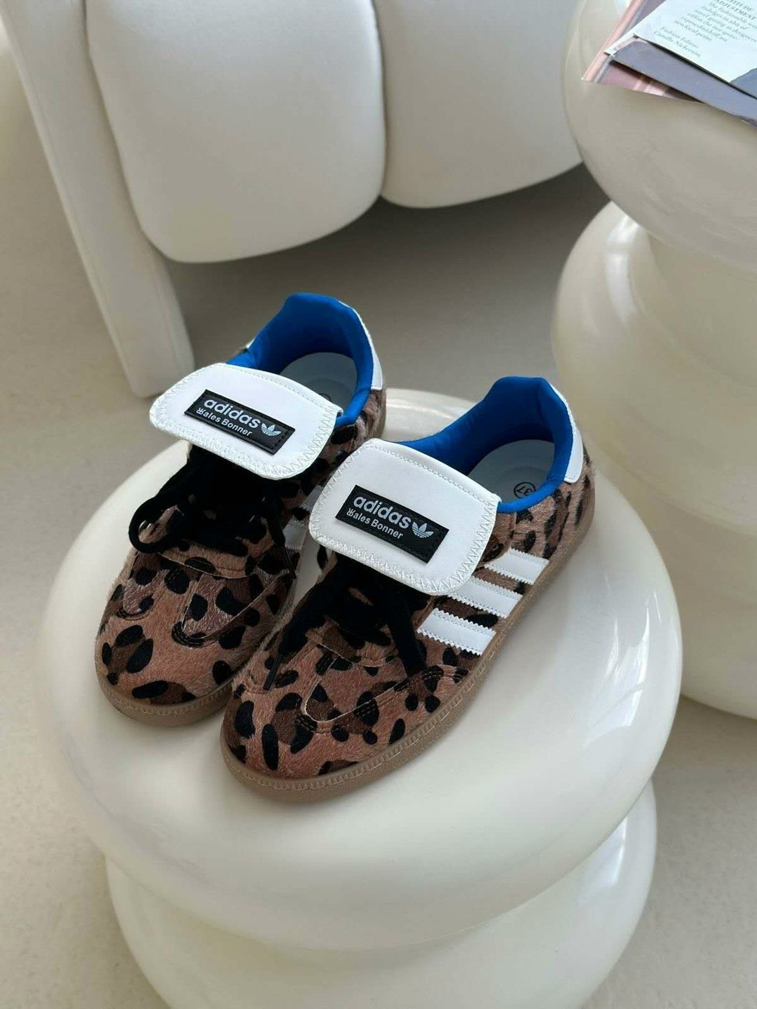 кроссовки адидас леопардовые,,кроссовки adidas samba leopard wales bonner,кроссовки adidas,кроссовки женские adidas