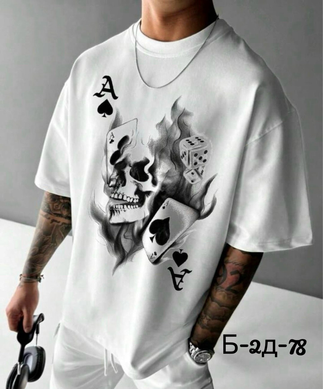 стиль футболка,футболки оверсайз мужские,мужская футболка,летняя мужская футболка в уличном стиле с принтом черепов и покеров,футболка с дизайном