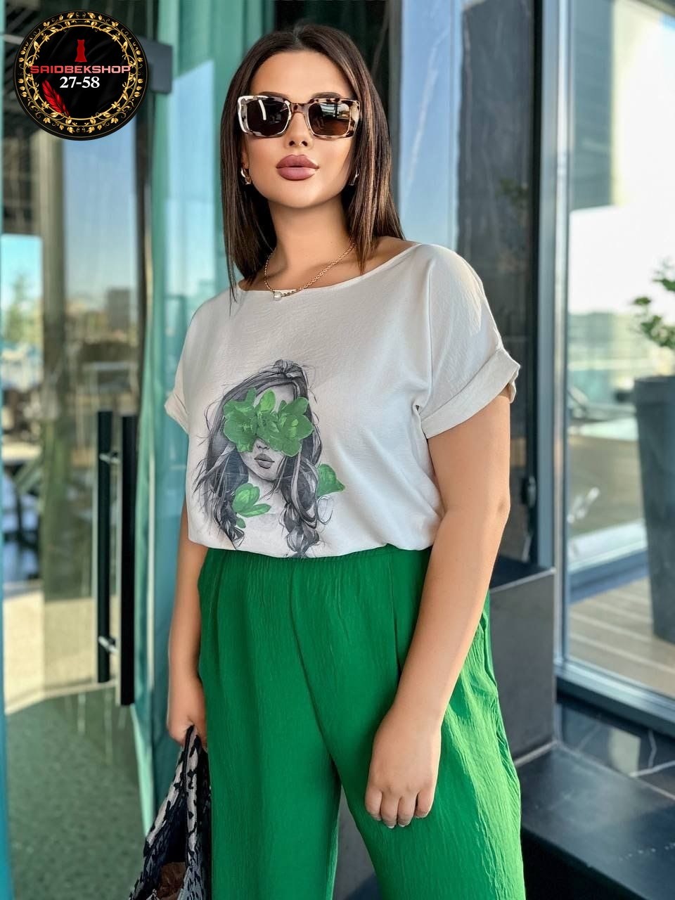 костюм женский брючный с футболкой летний двойка,стильный летний костюм,женские летние костюмы,костюм женский,костюм с брюками
