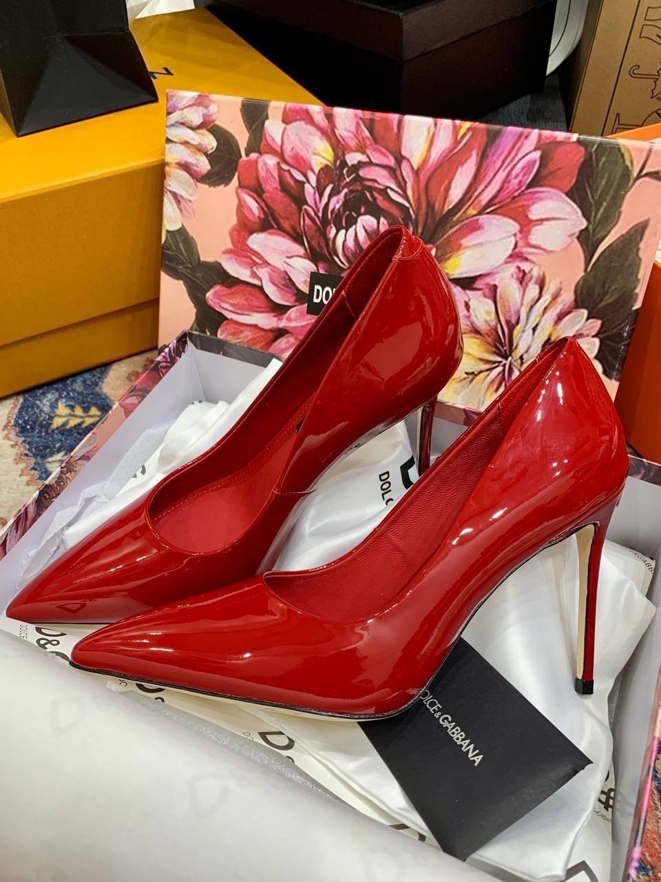 ,туфли dolce gabbana,туфли лакированные,dolce & gabbana кожаные туфли cardinale,женские туфли лодочки