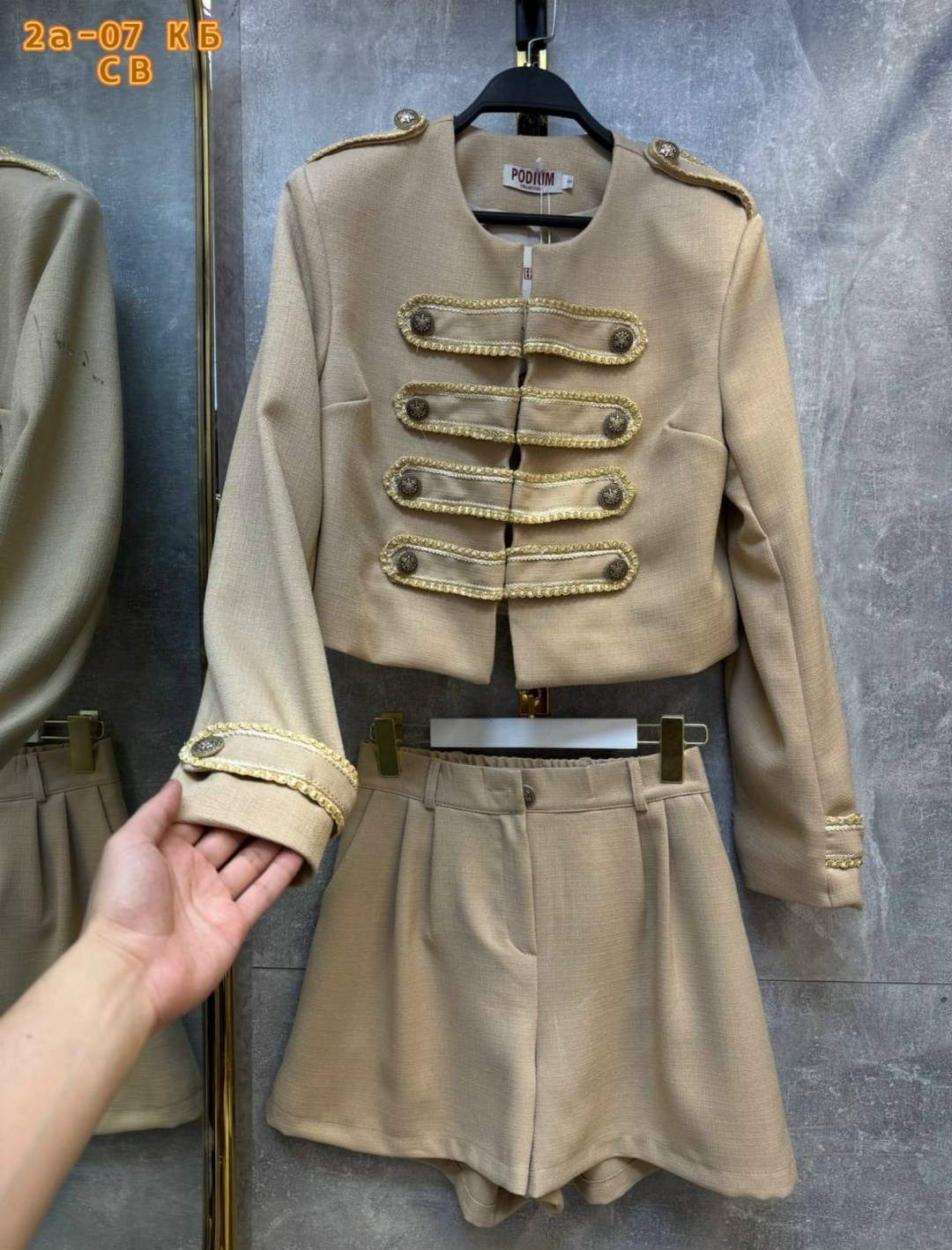 гусарский пиджак,женский белый жакет с воротником-стойкой ralph lauren,сценические костюмы,куртка