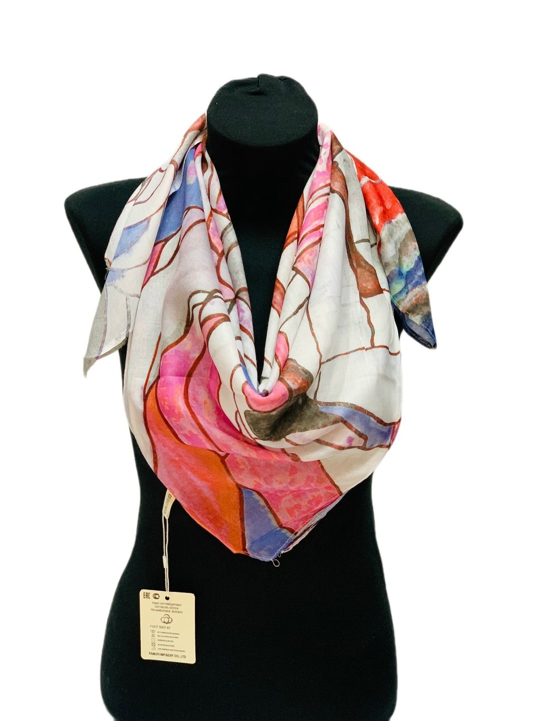 шелковый платок,платки женские,платок палантин,шелковый платок женский,платок лаура биаджотти