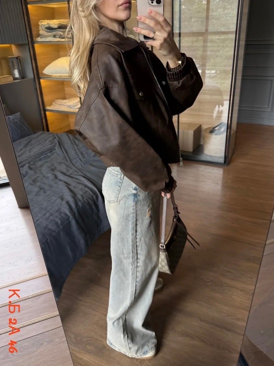 женская кожаная куртка,куртка бомбер,бомбер женский кожаный куртка осенняя оверсайз ветровка,женская куртка кожаная оверсайз короткая okssana firsanova,куртка женская из искусственной кожи