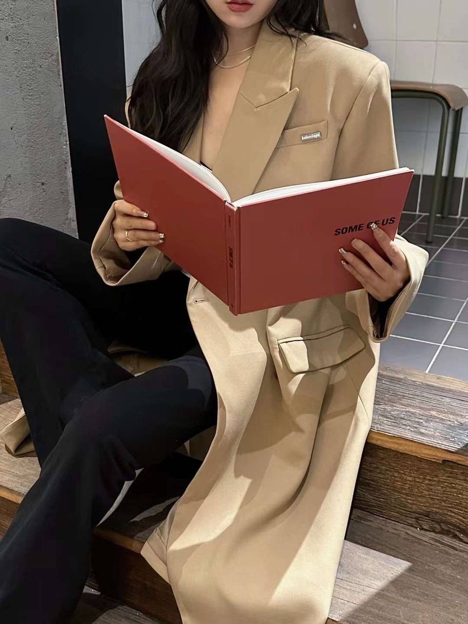 двустороннее шерстяное пальто средней длины в корейском стиле,женское длинное двубортное пальто,кашемировое пальто женское двубортное,стильное пальто,женское длинное кашемировое пальто