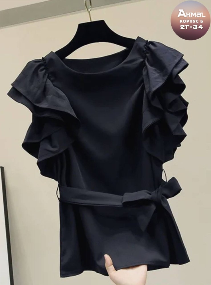 блузка с оборками,женская блуза,блузка с рюшей,стильная блуза,женская блузка