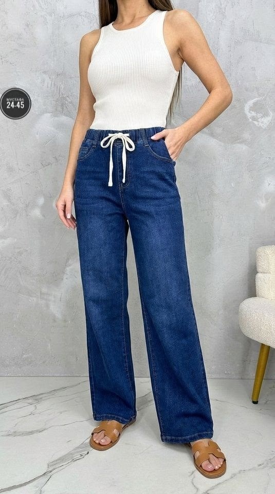 джинсы женские,джинсы,джинсы широкие,джинсы на резинке,штаны джинсы