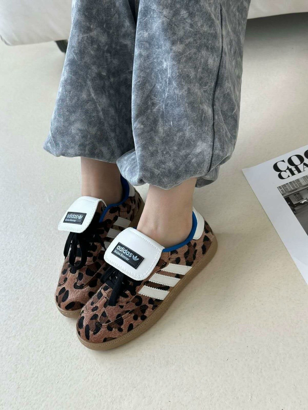 кроссовки адидас леопардовые,,кроссовки adidas samba leopard wales bonner,кроссовки adidas,кроссовки женские adidas