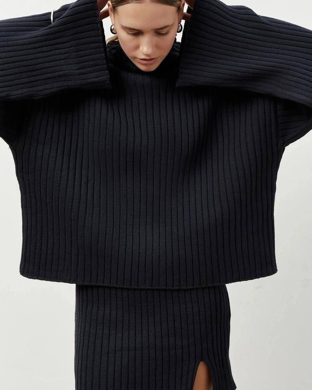 стильные костюмы,костюм двойка кашемир,женские костюмы,вязаные костюмы,вязаный женский свитер