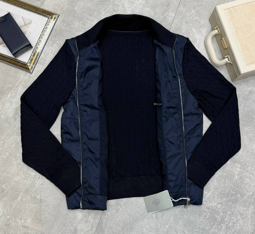 куртка,cudgi куртка мужская,стеганая куртка,легкая куртка,куртка с вязаными рукавами мужская