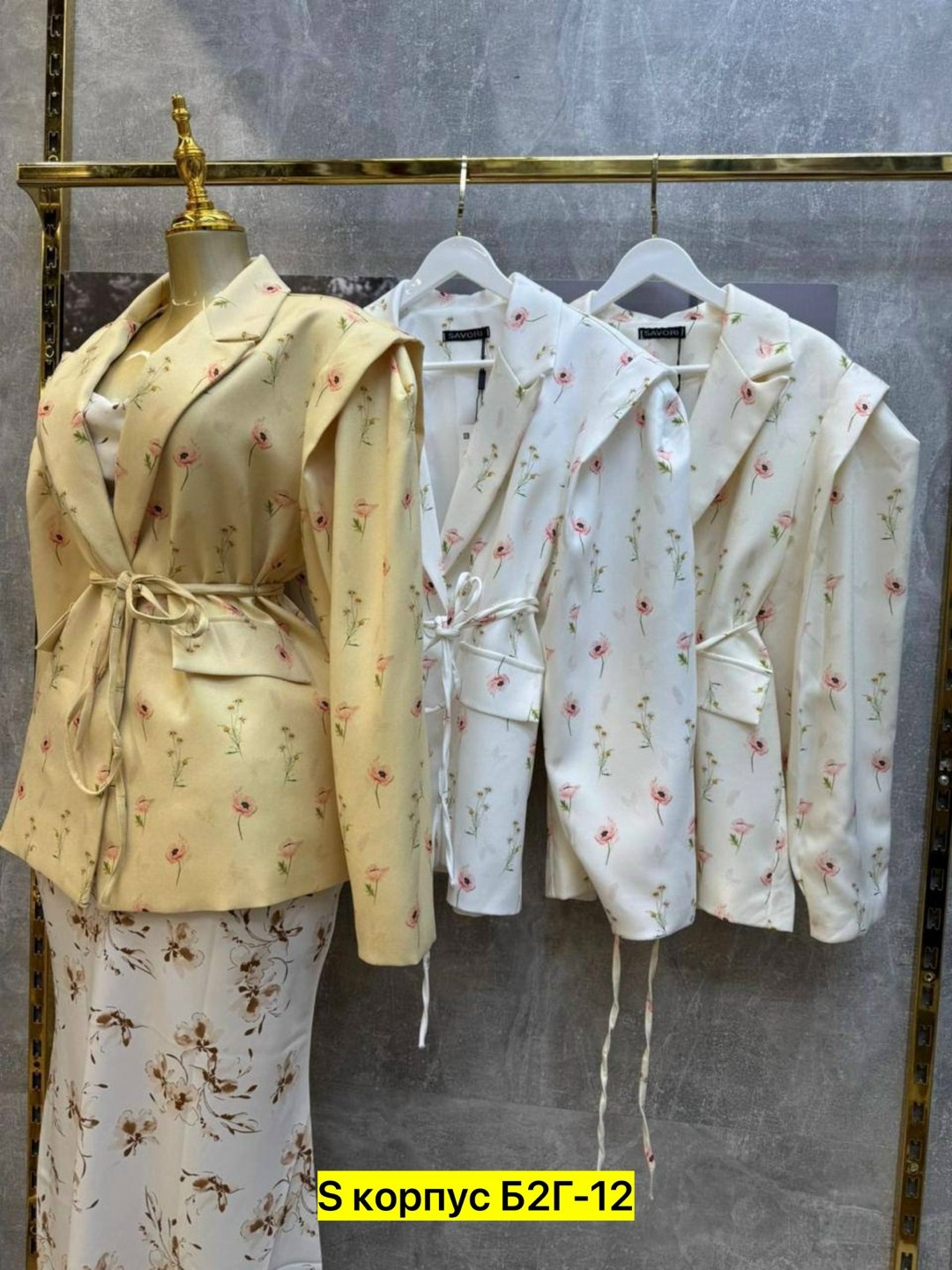 пиджак оверсайз цветочный принт,пиджак с цветочным принтом,пиджак,жакет женский цветочный принт,huisong модный пиджак с цветочным принтом