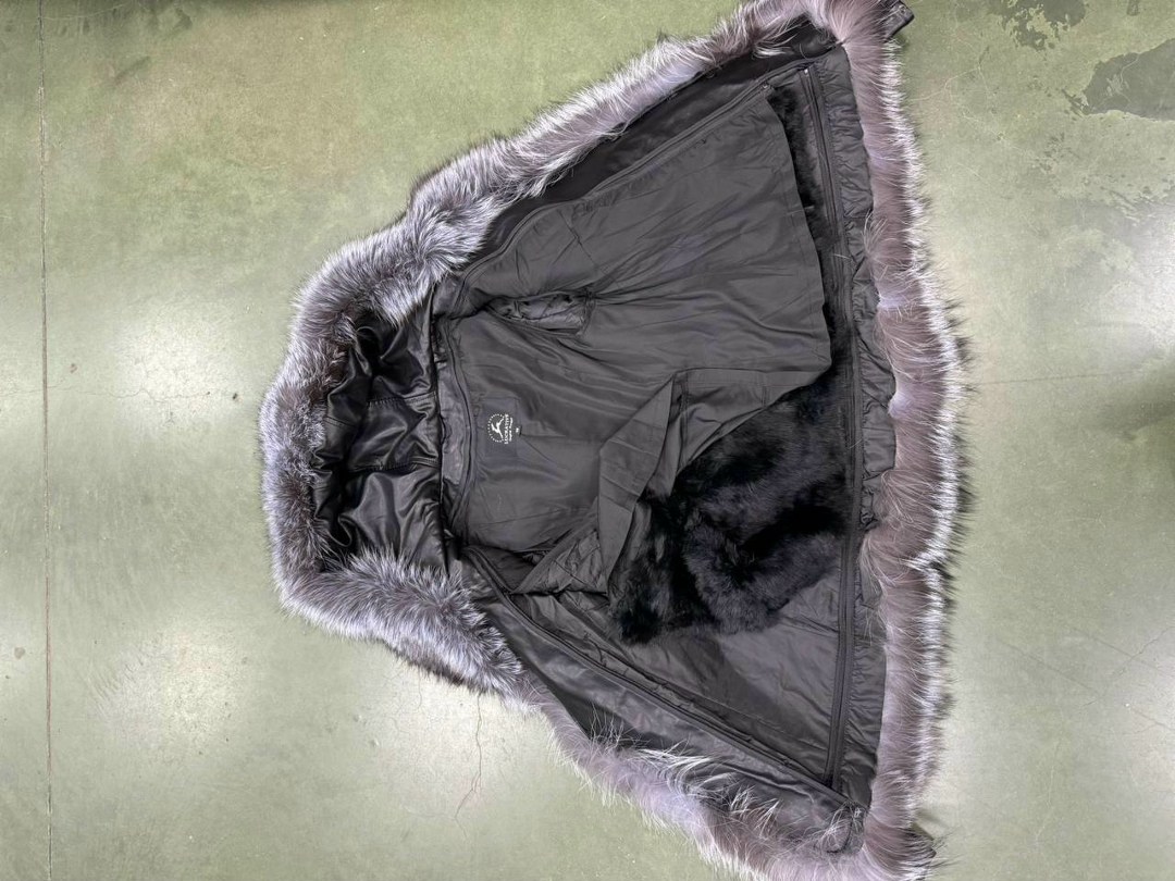 куртка демисезонная с чернобуркой oksana utova brand,кожаная дубленка женская с чернобуркой,дубленка чернобурка,женская кожаная куртка с чернобуркой,кожаная куртка с чернобуркой